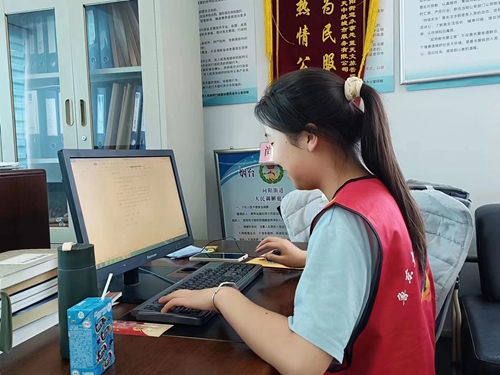 鲁东大学外国语学院暑期社区实践团到向阳街道开展志愿服务活动(图2)