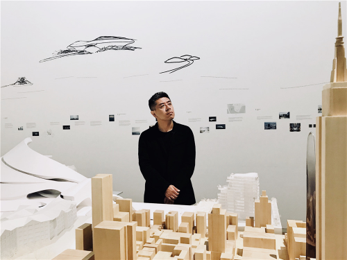 巴黎蓬皮杜中心迎来马岩松时刻:用山水建筑影响世界